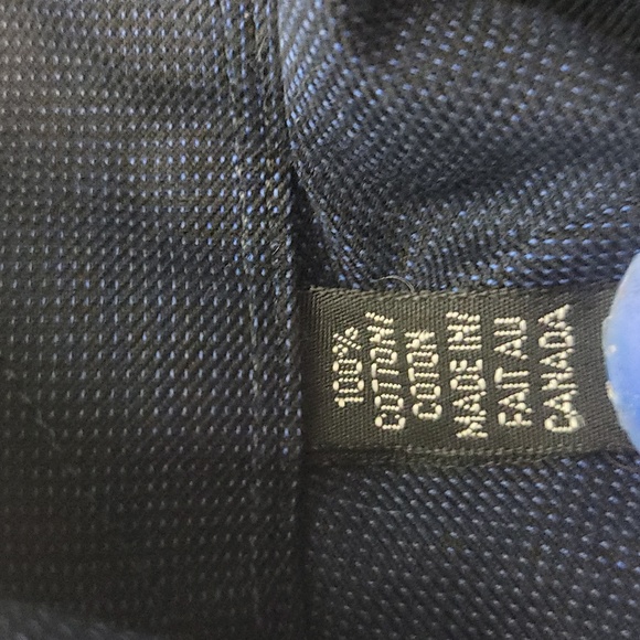 IKE BEHAR Blue 100% Soft Cotton Button Down Shirt - 17.5 neck - Picture 7 of 10